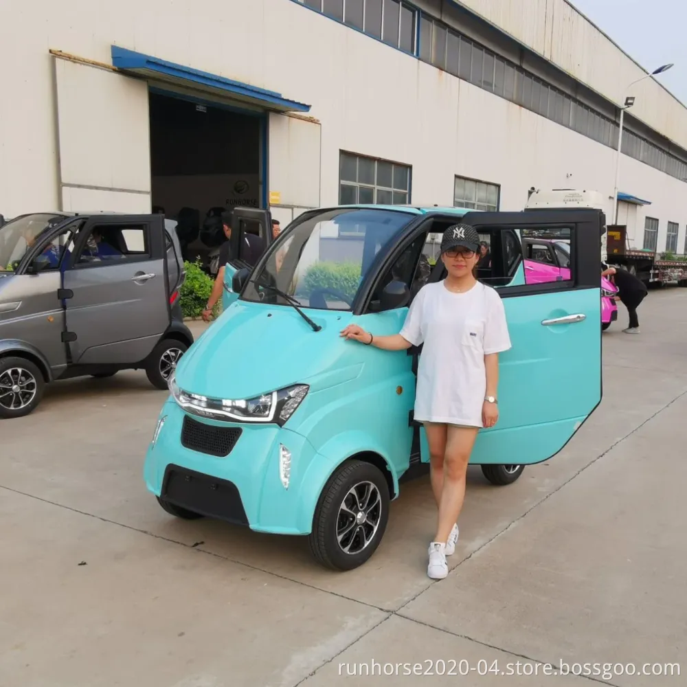 Europe Style 4 Wheel Closed Cabin Electric Mobility Without Licence Car